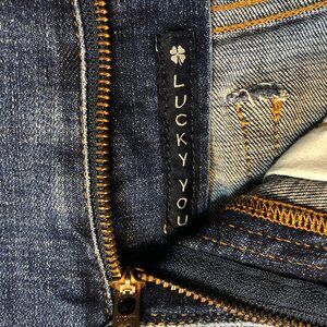 Lucky Brand Jeans 121 Slim Straight 31x30 Mens Blue Denim Excellent Lucky You